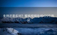支持还是反对？蜜桃视频在线IOS引热议