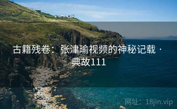 古籍残卷：张津瑜视频的神秘记载 · 典故111